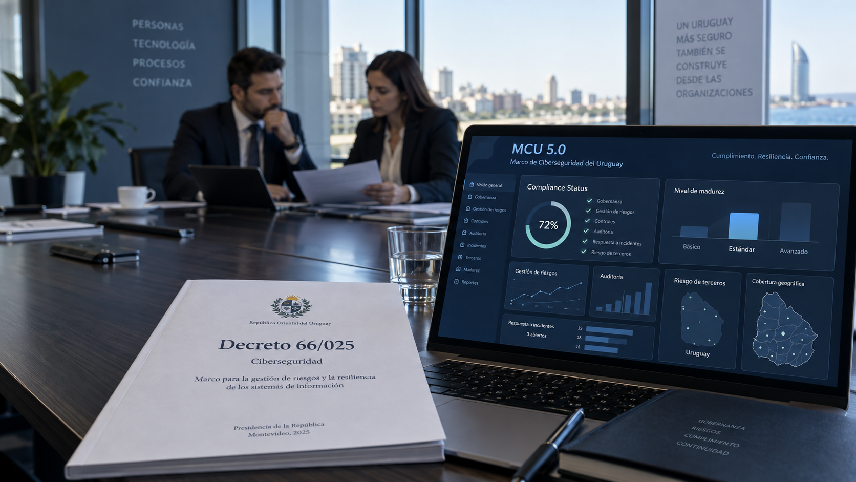 Cumplimiento del Decreto 66/025 y ciberseguridad empresarial en Uruguay